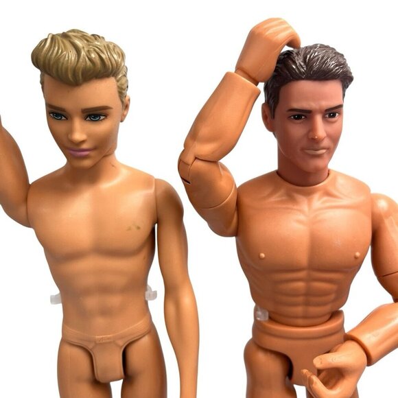 Assorted Lot of Mattel Ken GI Joe Action Figure Boy Male Dolls w/ Clothes Shoes - Picture 4 of 16